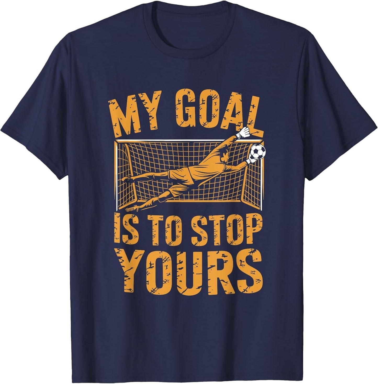 Goal Keeper and Soccer Player, My Goal is to Stop Yours