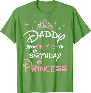 Daddy of The Birthday Princess Toddler Kid Girl Family Dad