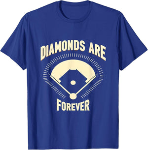 Diamonds Are Forever Softball Lover Design