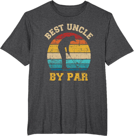 Best Uncle by par Vintage Retro Golf