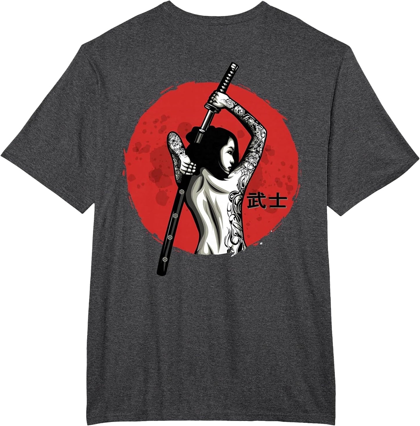 Japanese Warrior - Sexy Samurai - Female Samurai (on Back)