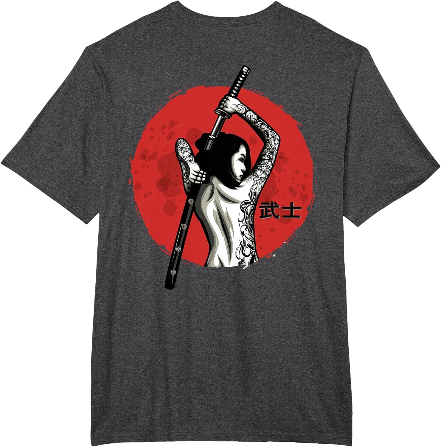 Japanese Warrior - Sexy Samurai - Female Samurai (on Back)