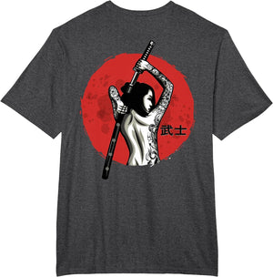 Japanese Warrior - Sexy Samurai - Female Samurai (on Back)
