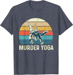 Murder Yoga - Jiu Jitsu Grappler Martial Arts Coach BJJ