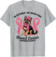 German Shepherd Dog in Pink Hat & Scarf Pink Ribbon