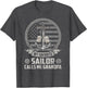 My Favorite Sailor Calls Me Grandpa Flag US Veteran Military