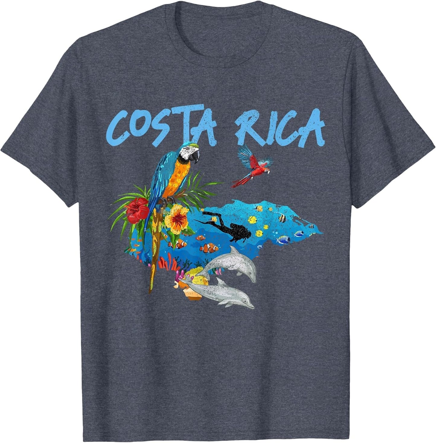 Costa Rica Souvenir Parrot Scuba Diving