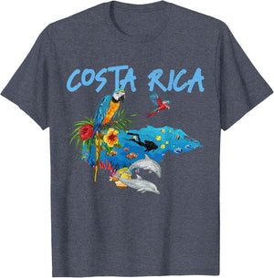 Costa Rica Souvenir Parrot Scuba Diving