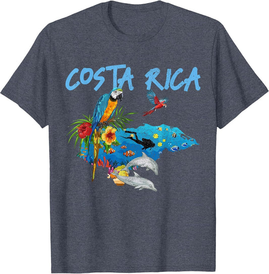 Costa Rica Souvenir Parrot Scuba Diving