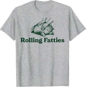 Rolling Fatties Cat Funny Cute Cat Lover Kitten Owner Kitty