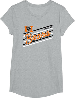 Mercer Bears Retro Performer Gray Officially Licensed