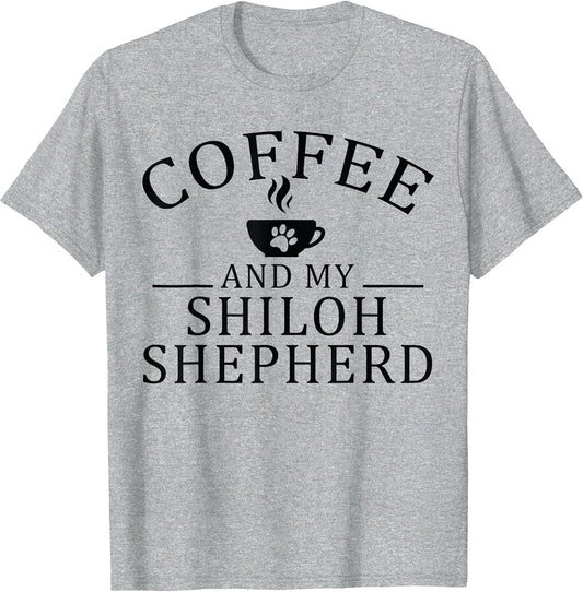 Shiloh Shepherd Dog and Coffee