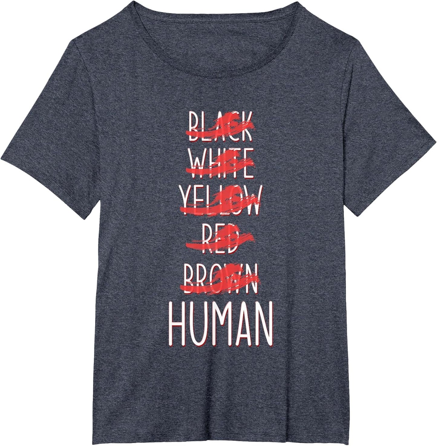 Wa are All Human Black White Red Yellow Brown! Lives Matter