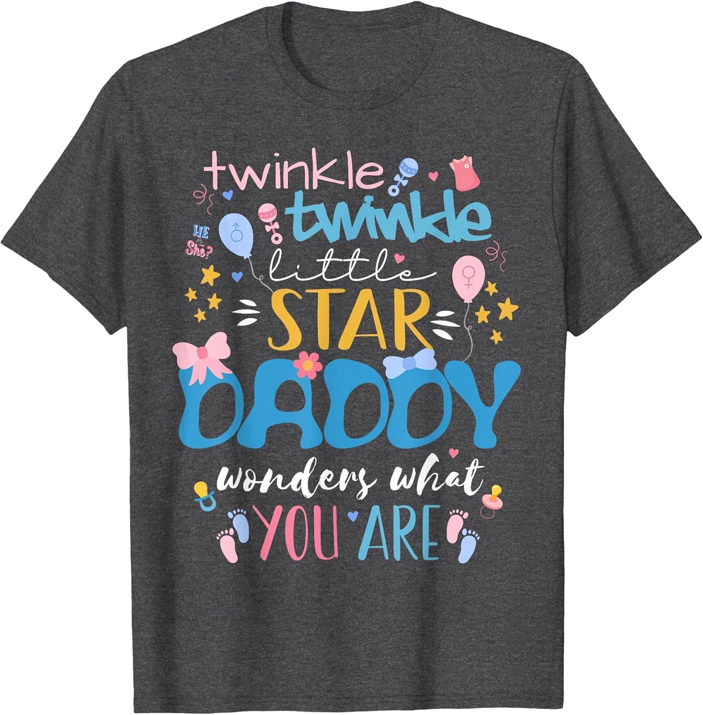 Twinkle Twinkle Little Star Gender Reveal for Daddy