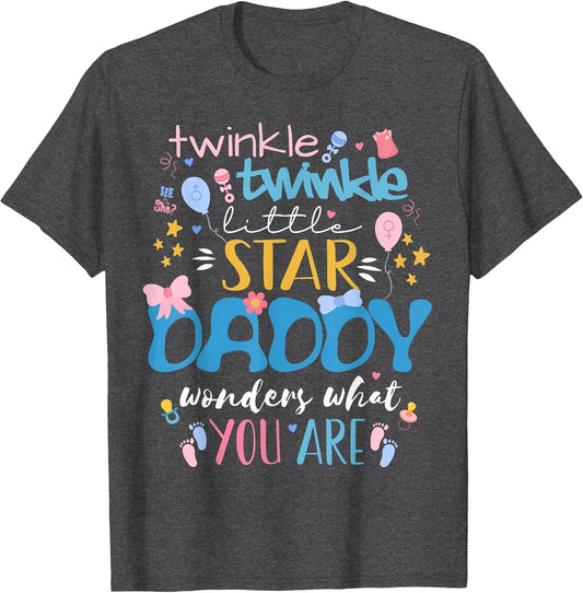 Twinkle Twinkle Little Star Gender Reveal for Daddy