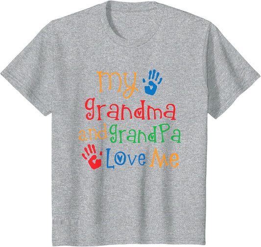 Grandma and Grandpa Love Me Grandchild