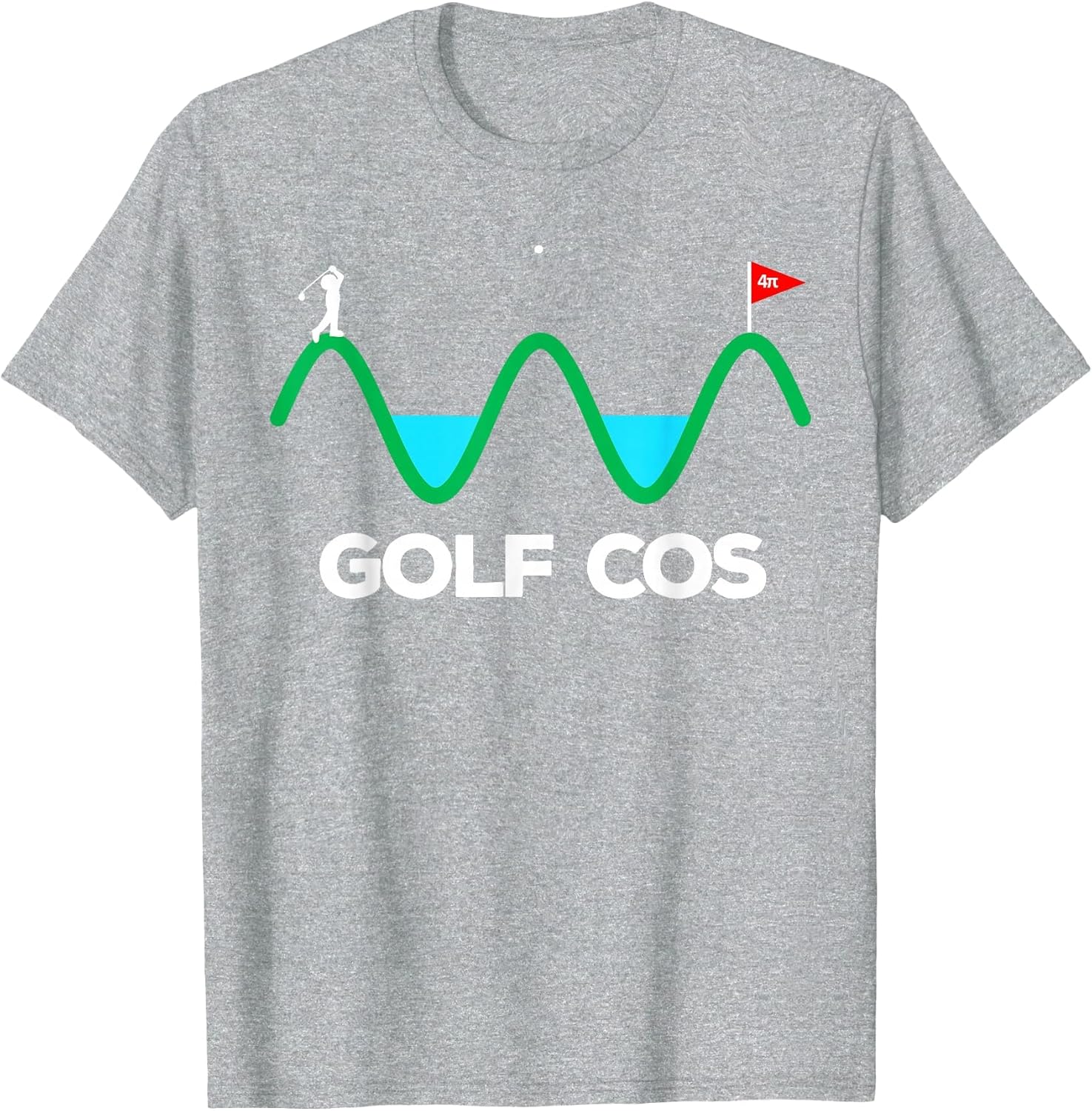 Funny Golf Math Golf Course Cos Shirt for Golfers Engineers