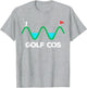 Funny Golf Math Golf Course Cos Shirt for Golfers Engineers