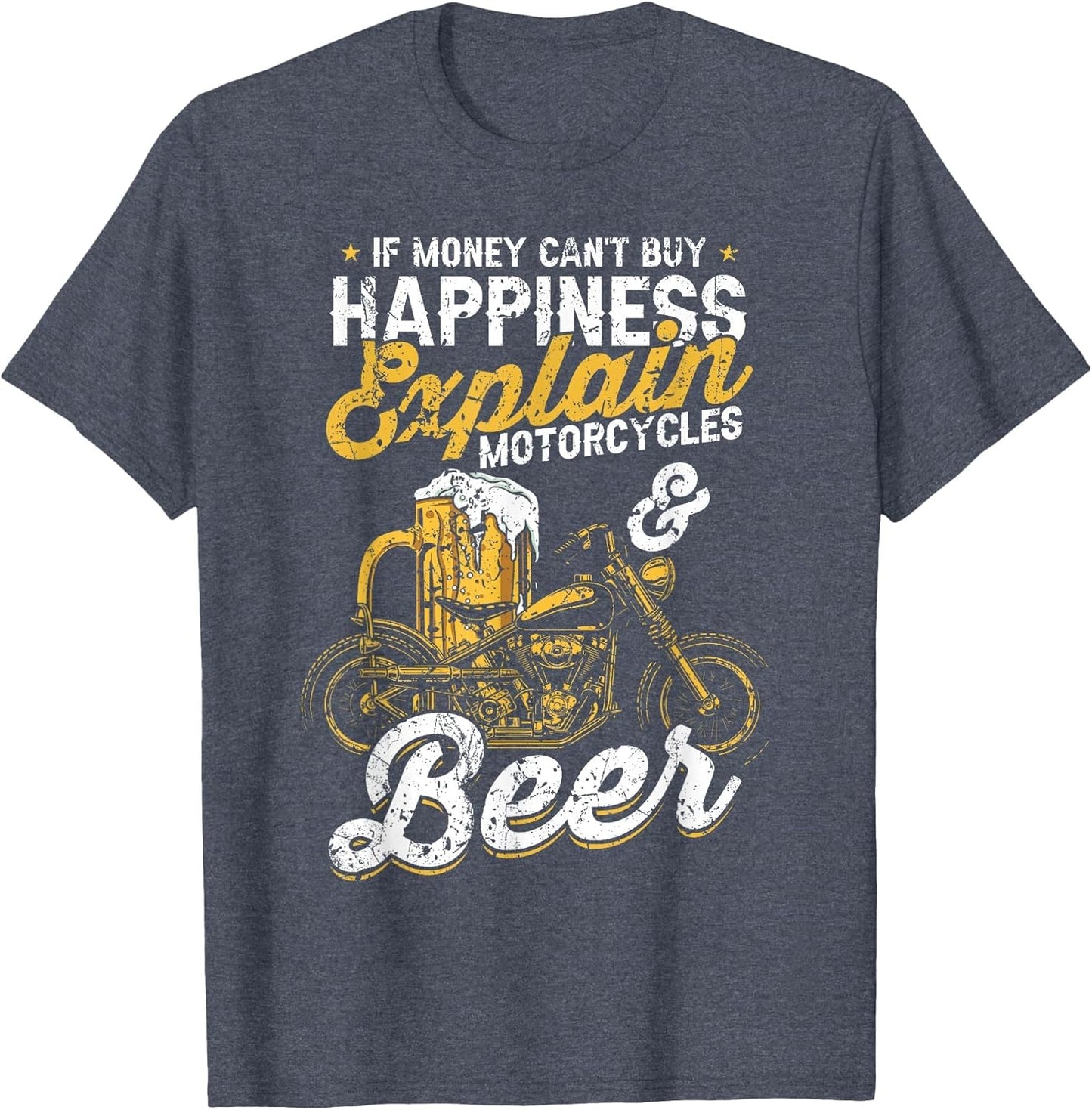 If Money Cant Buy Happiness Explain Beer & Motorcycles