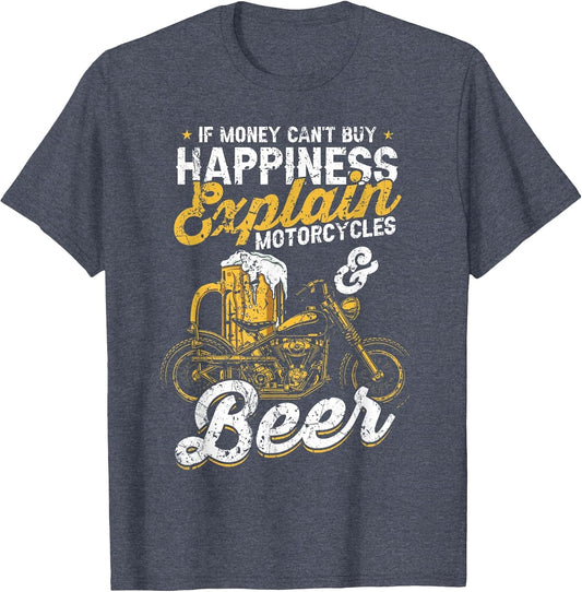 If Money Cant Buy Happiness Explain Beer & Motorcycles