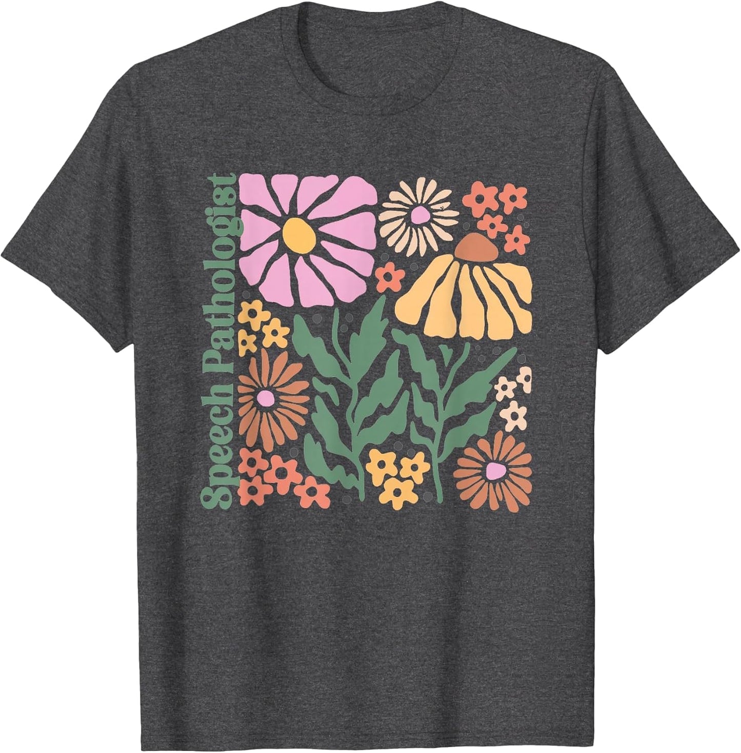 Groovy Flower SLP Boho Speech Language Pathologist AAC