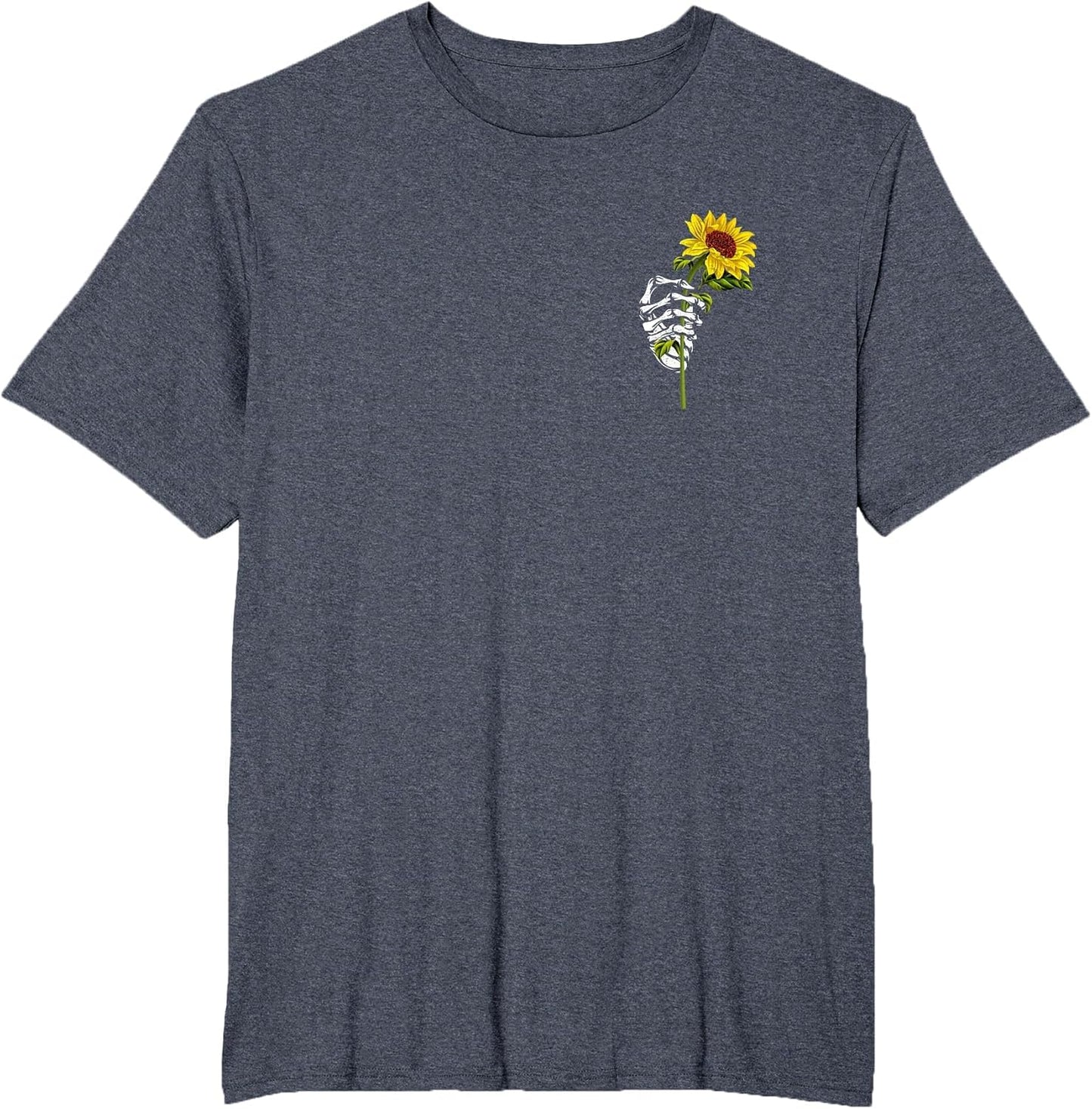 Leopard Sunflower Skeleton Hand Pocket Halloween Costume