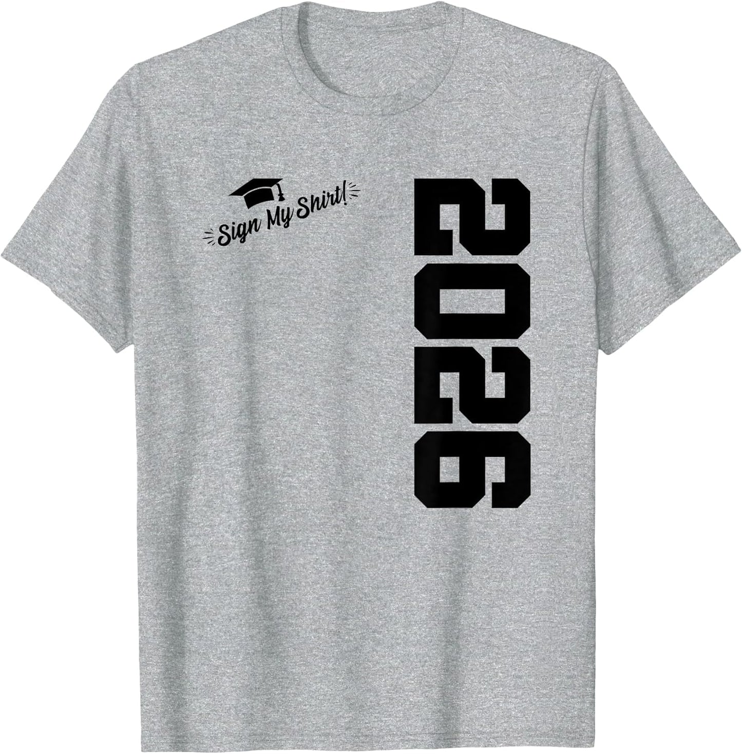 2026 Senior Graduation - Autograph Shirt - Class of 2026