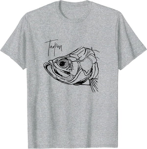 Tarpon Tales Fishing Angler Graphic Fisherman