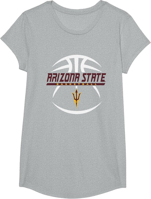Arizona State Sun Devils Basketball Rebound Gray