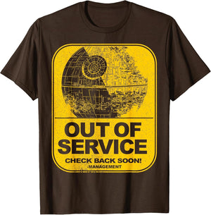 Star Wars Death Star Out Of Service Sign