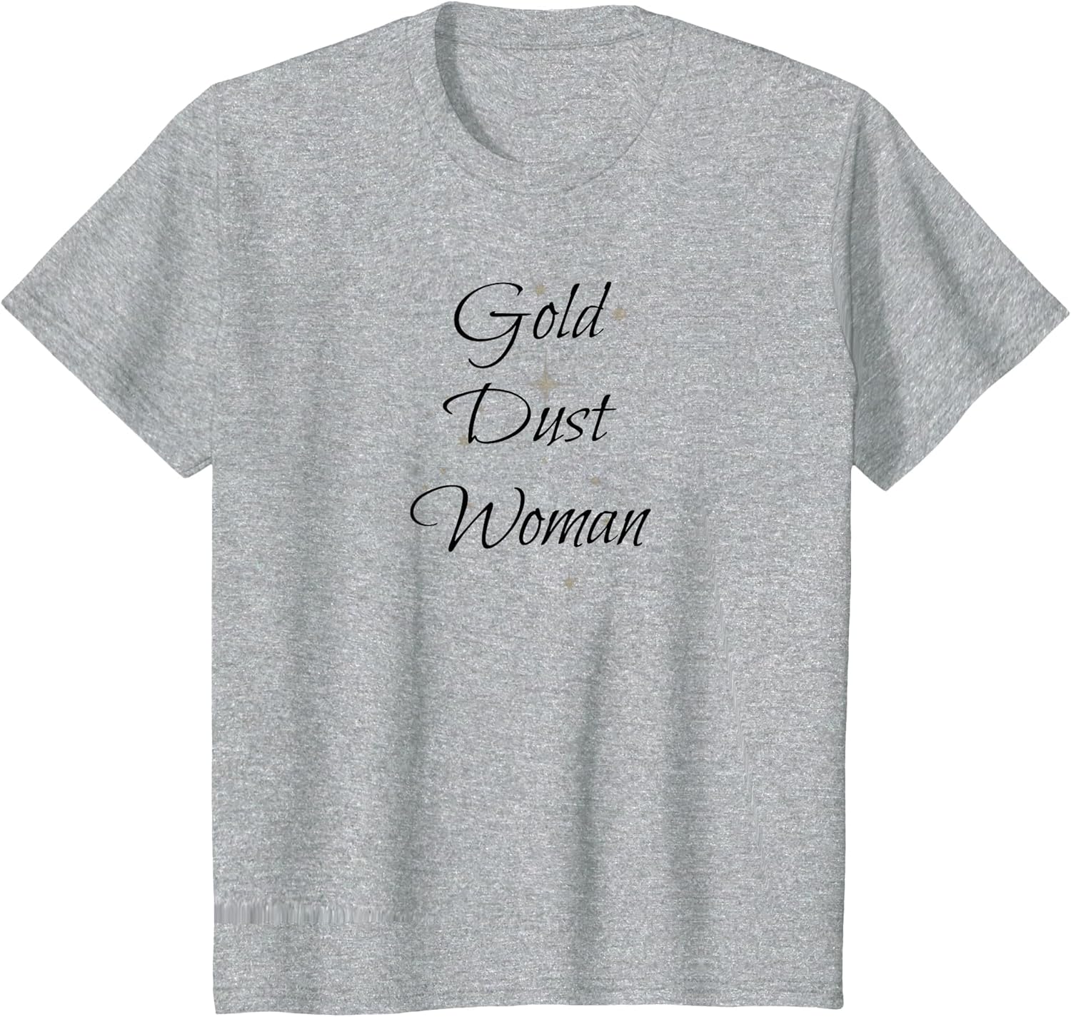 Gold Dust Woman Ladies T Shirt