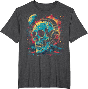 Cosmic Skull DJ | Men Women (S-6XL) | Graphic
