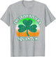 Squantum MA The Irish Riviera Funny Shamrock Retro