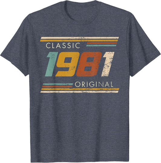 Classic 1981 Original Vintage Birthday Est 1981 Edition