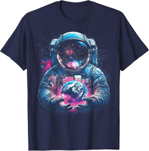 Astronaut Planet Earth Outer Space Galaxy Universe Science