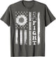 Fight Ehlers Danlos Awareness Shirts, American Flag EDS