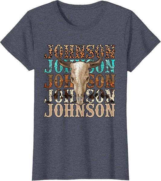 Retro Cojo Johnson Bull Skull Music Country 70s Cowboys Boot