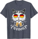 Funny Oktoberfest Cat Kitty Bavarian Drinking Beer Purrost