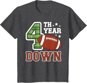 Kids 4th Football Birthday Party 4 Year Old Football Player