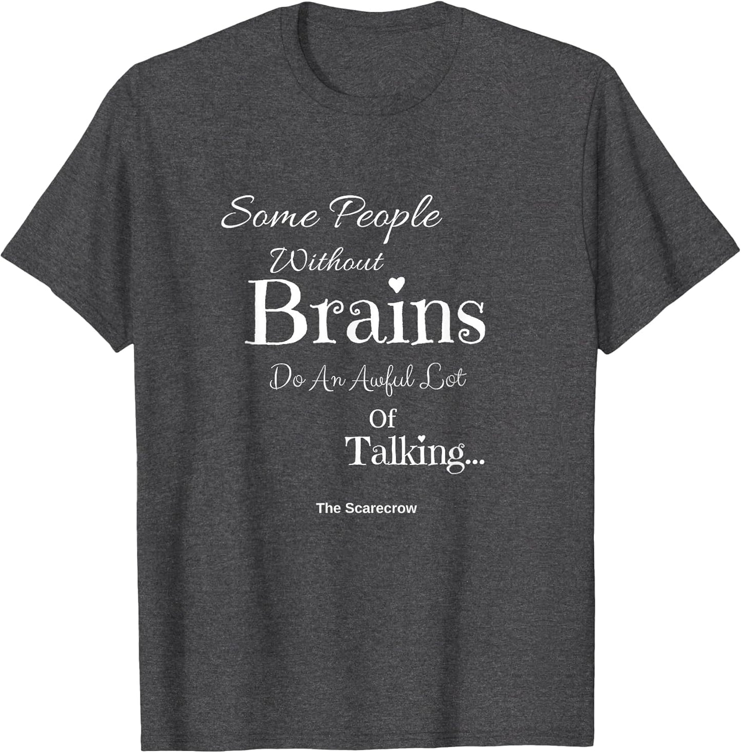 Wizard of Oz Scarecrow People Without Brains Quote Funny