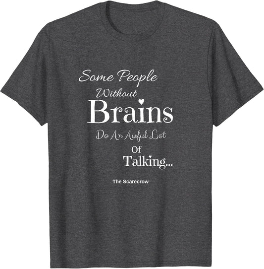 Wizard of Oz Scarecrow People Without Brains Quote Funny