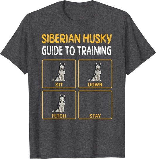 Funny Siberian Husky Guide to Training Dog Obedience