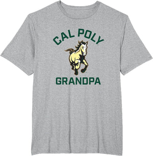 Cal Poly Mustangs Arched Grandpa