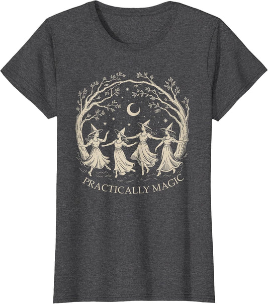 Practically Magic Witchy Halloween Vintage Witch Cottagecore