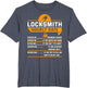 Funny Locksmith Hourly Rate Apparel for Locksmiths