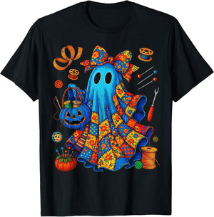 Halloween Boo Ghost Patchwork Quilter Quilting Sewing