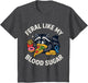 Feral Like My Blood Sugar Raccoon Funny Food Chaos Diabetes