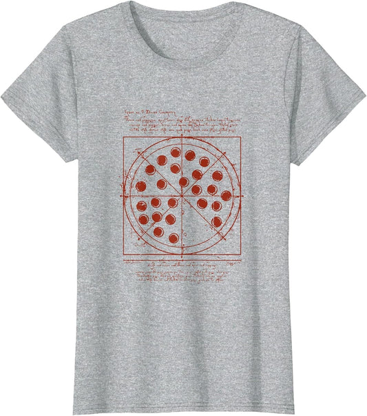 Geometric Da Vinci Pizza