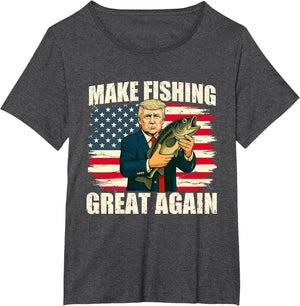 Make Fishing Great Again - Fishing Lover Fisherman Angler