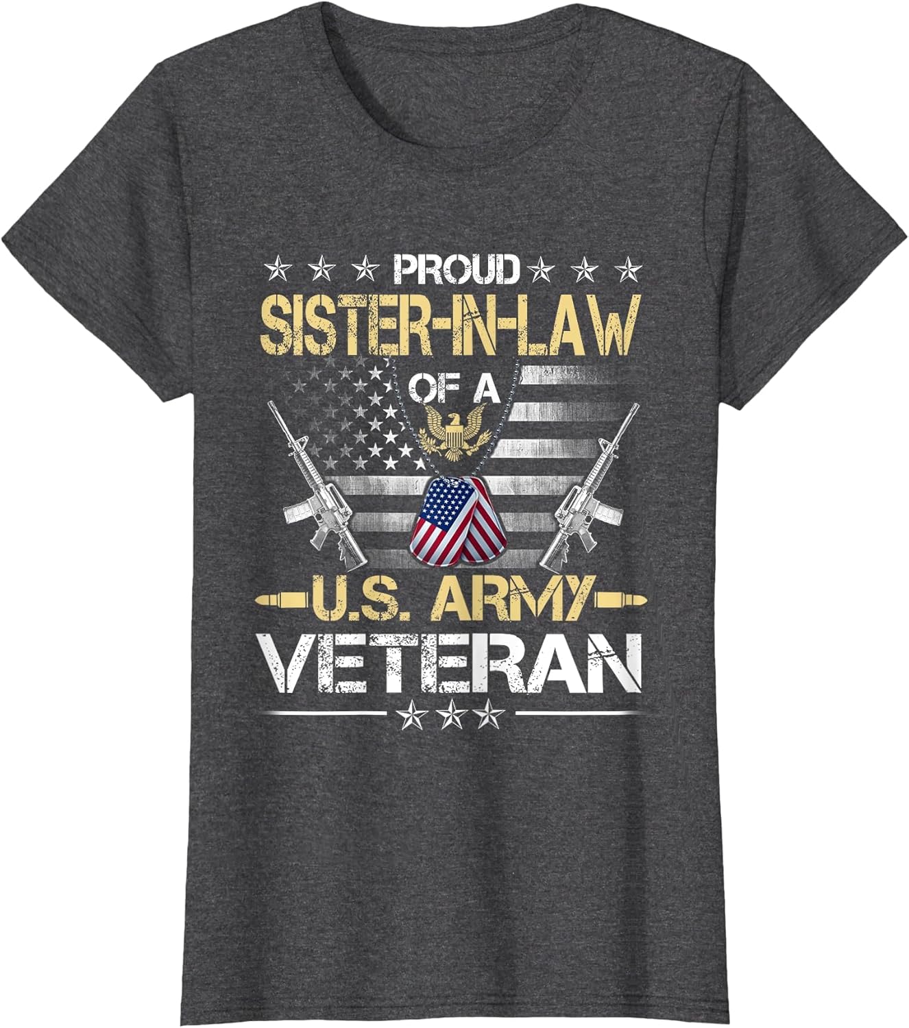 Proud Sister-in-Law of A U.S. Army Veteran Flag- Veterans